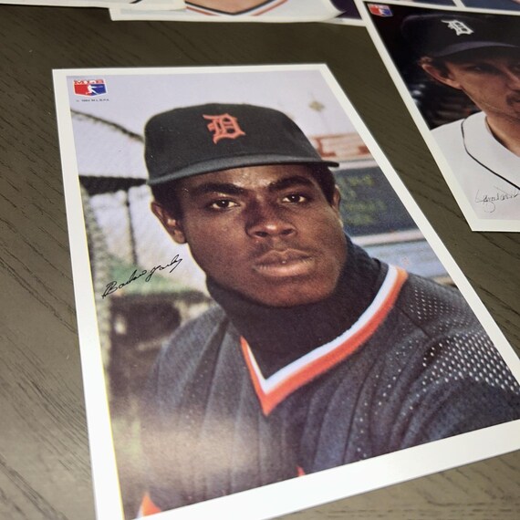 1984 Detroit Tigers 6x9 Baseball Photo Card Lot of 10 - Etsy