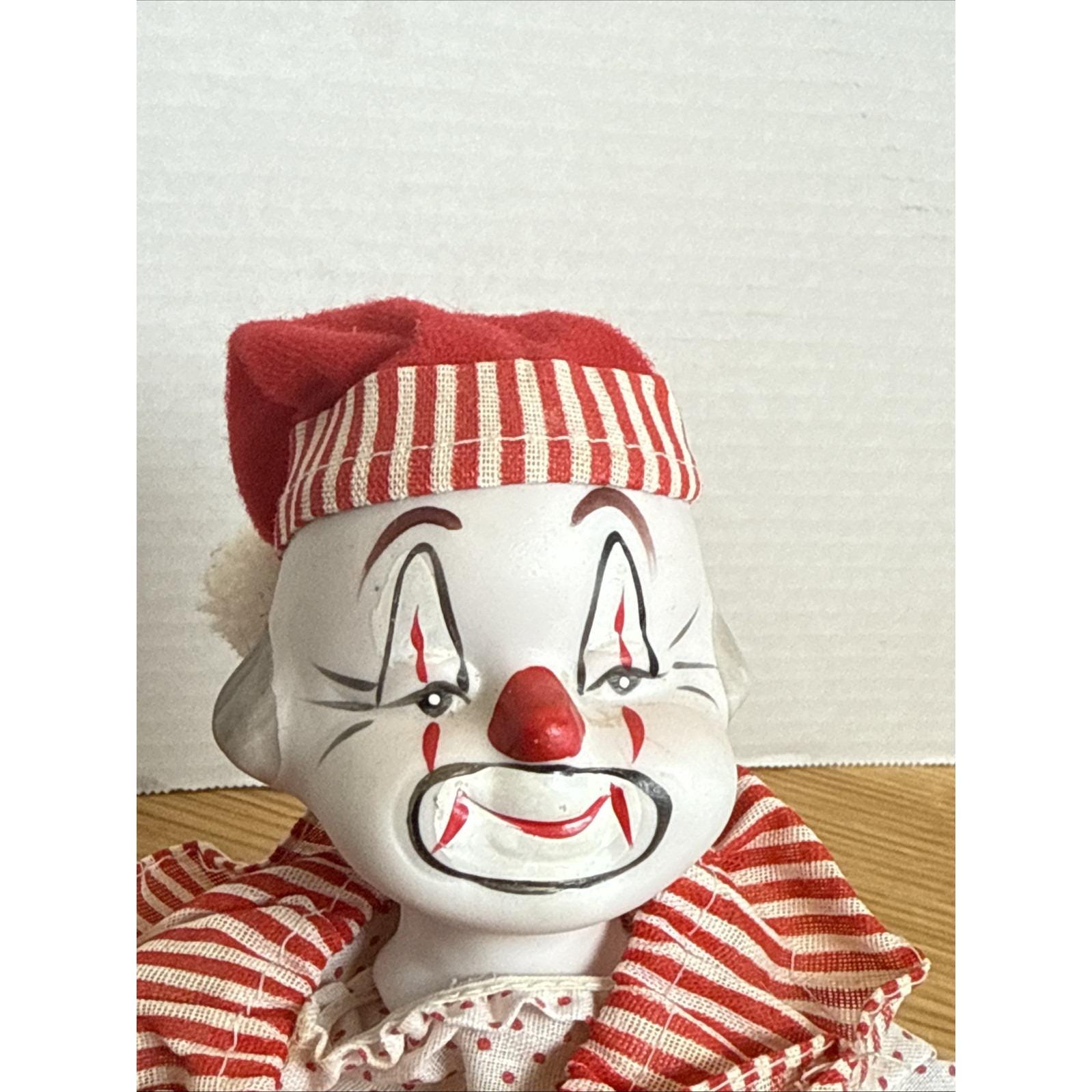 Vintage 1980 Animated Clown Music Box Porcelain-works - Etsy