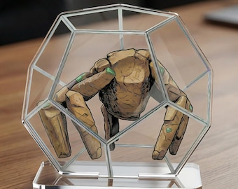 Figura acrílica de Project Hail Mary / Figura de Rocky / Fan art de Amaze