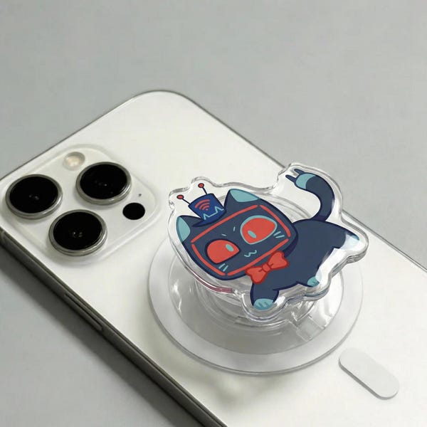 Hazbin Hotel Magsafe Phone Grip, Vox Magnetic Phone Grip, Alastor Magnetic Phone Grip