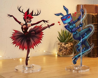 Cherri Bomb Sugartits Valentine Inspired Acrylic Standee - Etsy