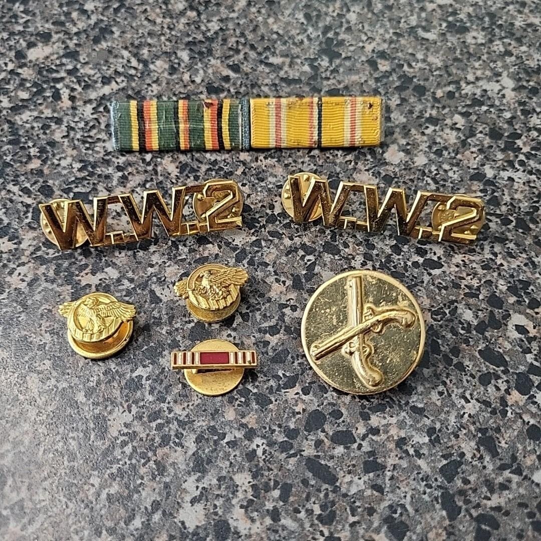 VINTAGE US WW2 Pins Lot OF 7 - Good Conduct Navy Collar Pins - Etsy