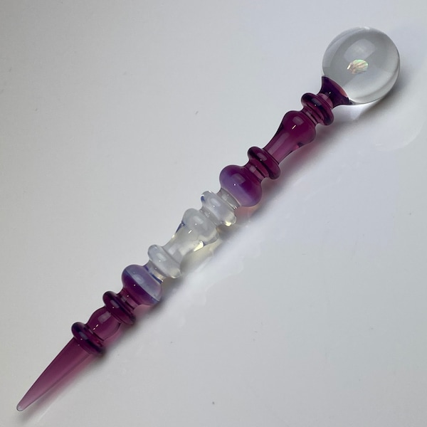 Royal Jelly  & Opalene Purple with an Opal Art Glass Perfume Dauber