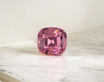 Pink Tourmaline Ring Stone, Natural Tourmaline Gemstone For Jewelry Making: 2.25 CT, October Birthstone