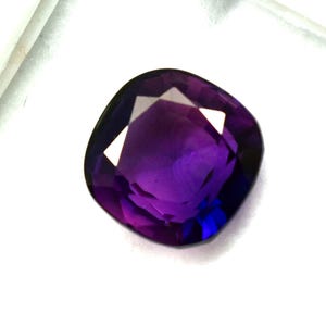 6.80 CT Natural Color Changing Sapphire Short Cushion Cut Loose Gemstone With Stunning Color & Best Pricing With Certified Lab Certificate