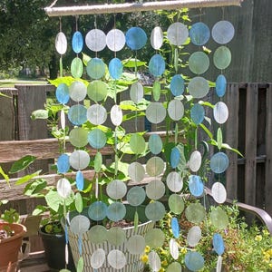 capiz shell windchime.