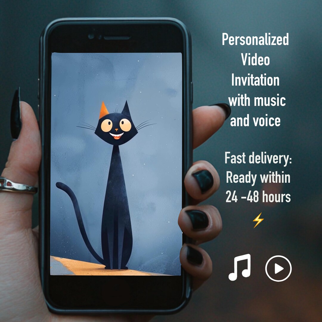 Voice Lessons Invites Custom Video Halloween Party Invitation | Personalized Party Invite ...