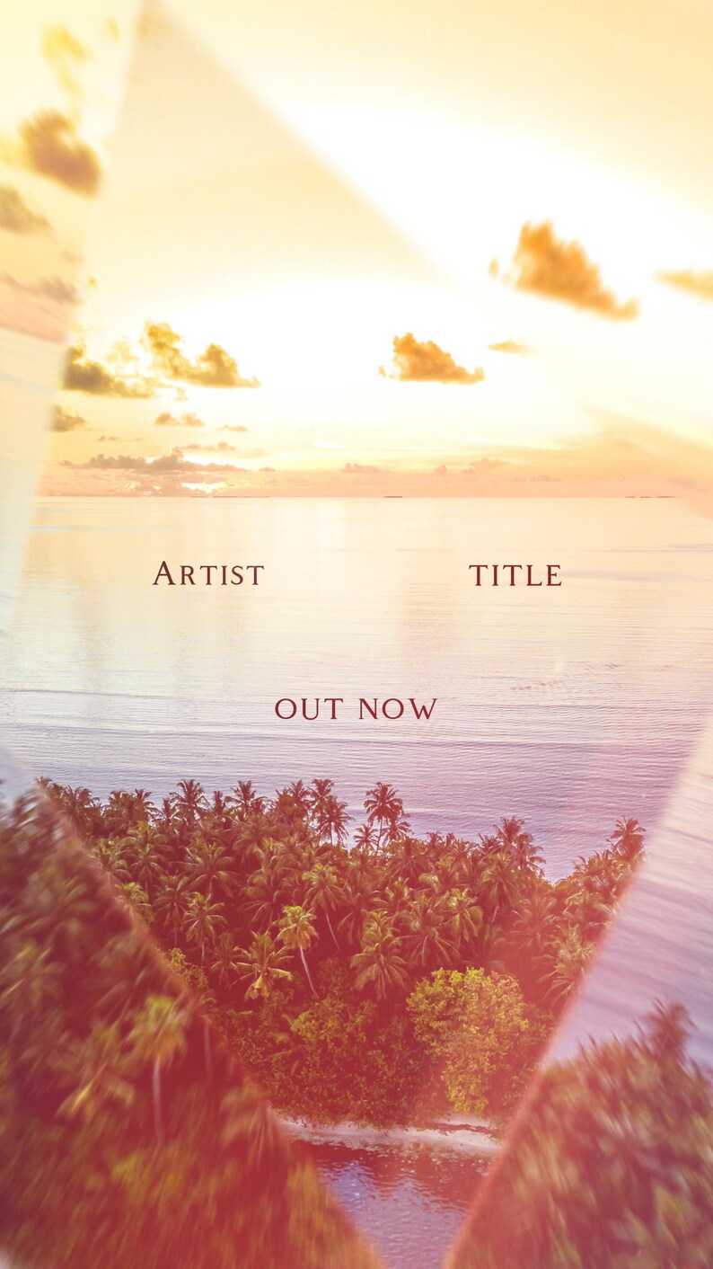 Music Release Kit, Spotify Canvas Template, Instagram Story Template