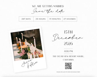 Invito di nozze con RSVP / Invito online / Pagina di destinazione personalizzata (impostazione in 48 ore)