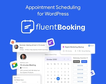 Fluent Booking Pro GPL - Soluzione di pianificazione per WordPress