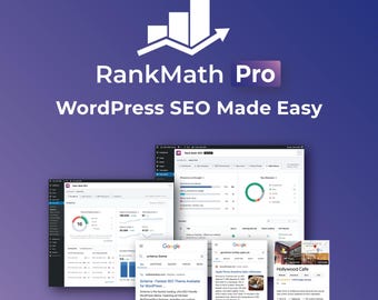Rank Math Pro - Il plugin SEO numero 1 per WordPress (Download immediato, ultima versione, download GPL)