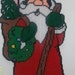 Old World Santa Plastic Canvas Pattern