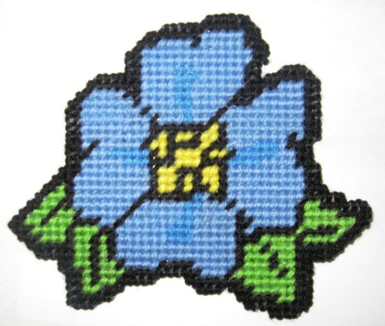 Flower Coaster Set Plastic Canvas Pattern - Etsy
