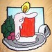 By Candle Light Plastic Canvas Pattern
