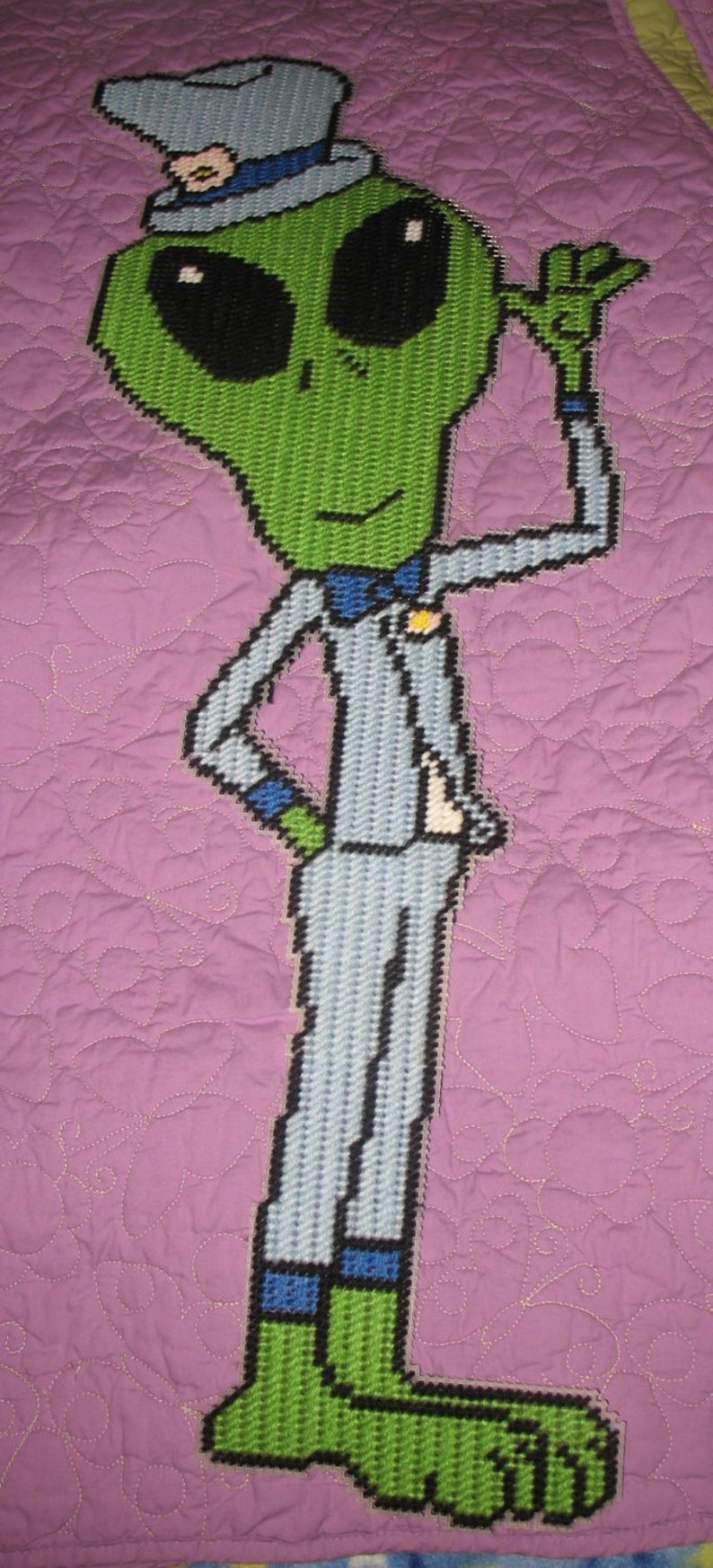 Alien Bride and Groom Plastic Canvas Patterns - Etsy UK