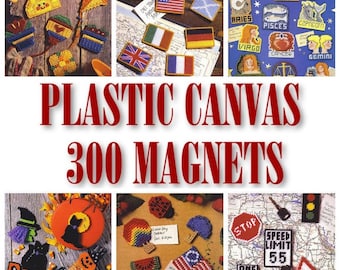 300 Magnets Plastic canvas Pattern PDF Download