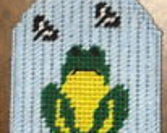 Frog Flyswattwer Cover Plastic Canvas Pattern