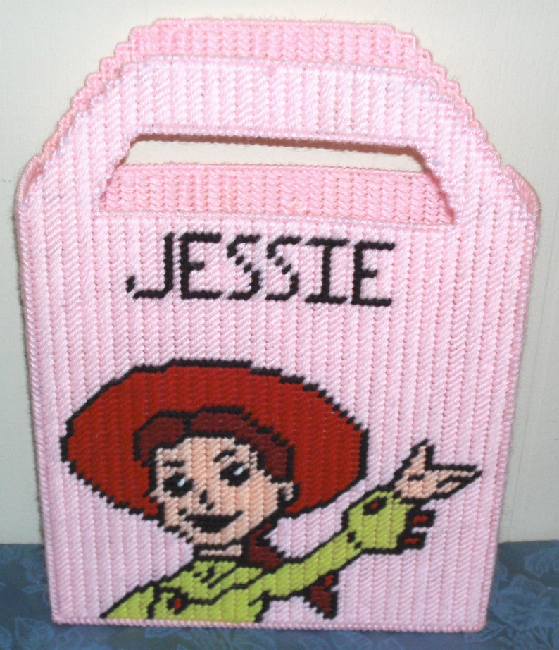 Jessie From Toy Story Tote Bag Plastic Canvas Pattern Etsy
