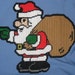Pointing Santa Plastic Canvas Pattern