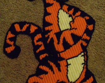 Tigger From Winnie the Pooh Plastic Canvas Pattern