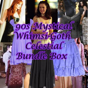 90s y2k Practical Magic Charmed Whimsigoth Celestial Mystical Bundle Box