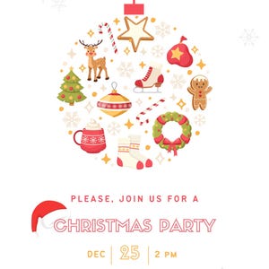 Christmas Party Invitation