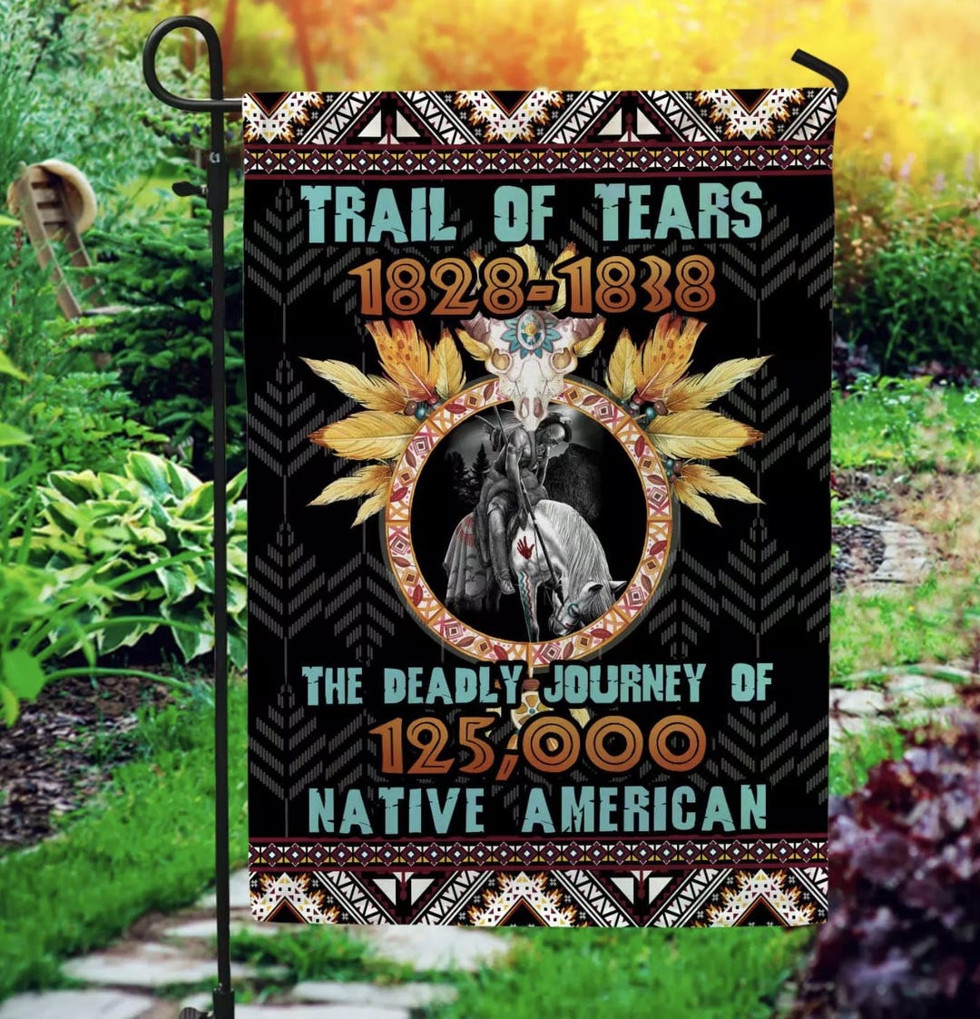The Trail of Tears Native American Outdoor Indoor Decorative - Etsy