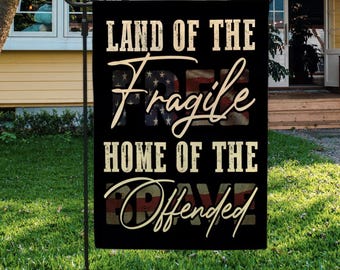 Land of the Free, Home of the Offended Garden – MMIW Unity House Flag