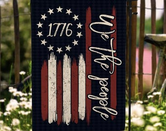 We the People 1776 American Constitution Flag – Outdoor Garden Flag
