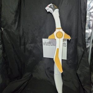 Saba, the White Ranger sword