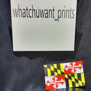 Maryland State Flag Print