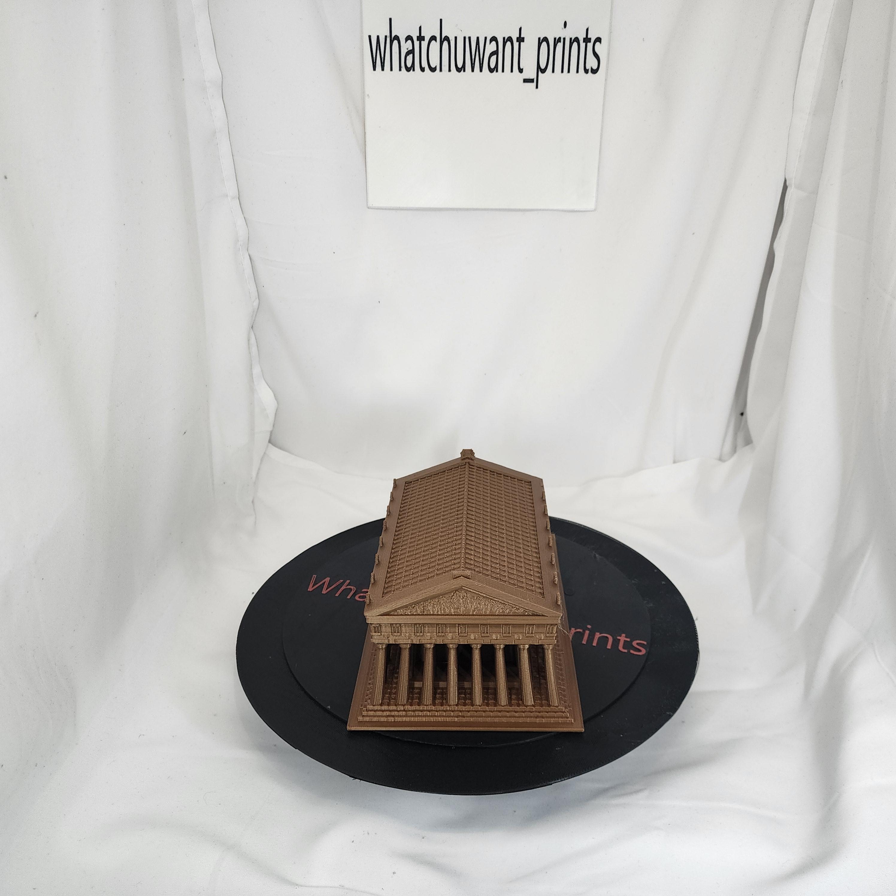 Simple Parthenon Model Small Parthenon Replica Model: Simple Ancient Greek Architecture (11in ...
