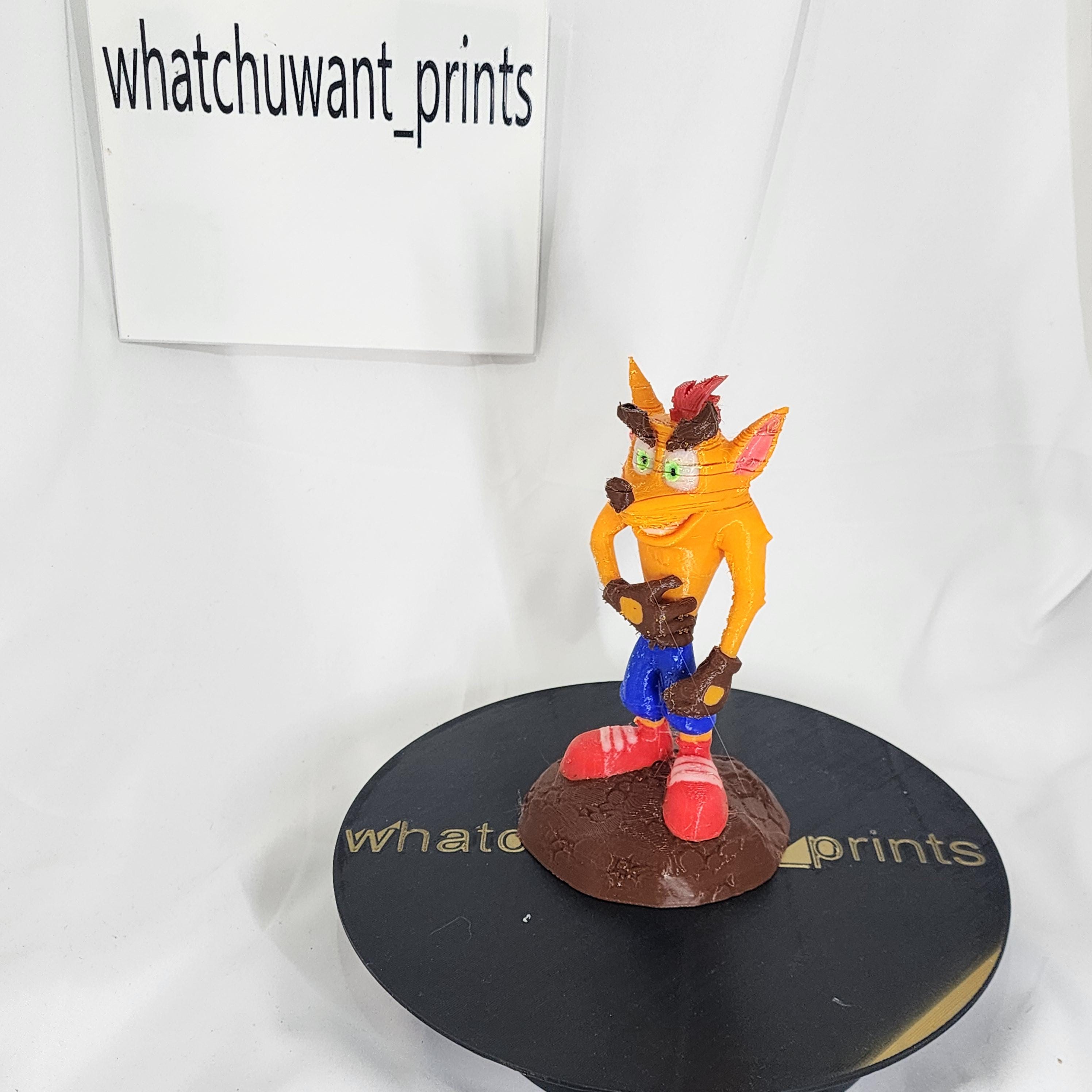 Crash bandicoot figure - Etsy 日本