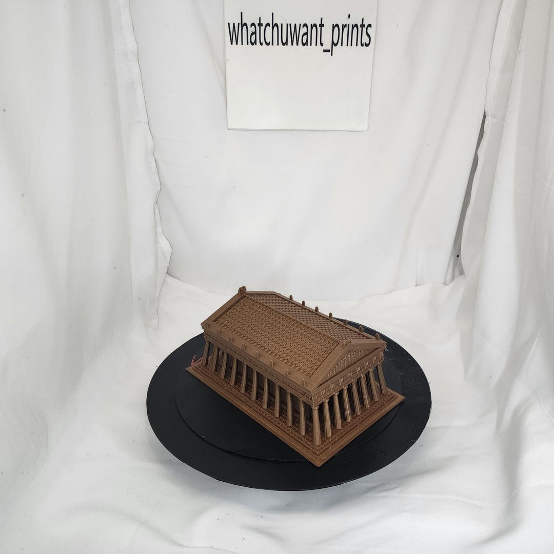 Simple Parthenon Model Small Parthenon Replica Model: Simple Ancient Greek Architecture (11in ...
