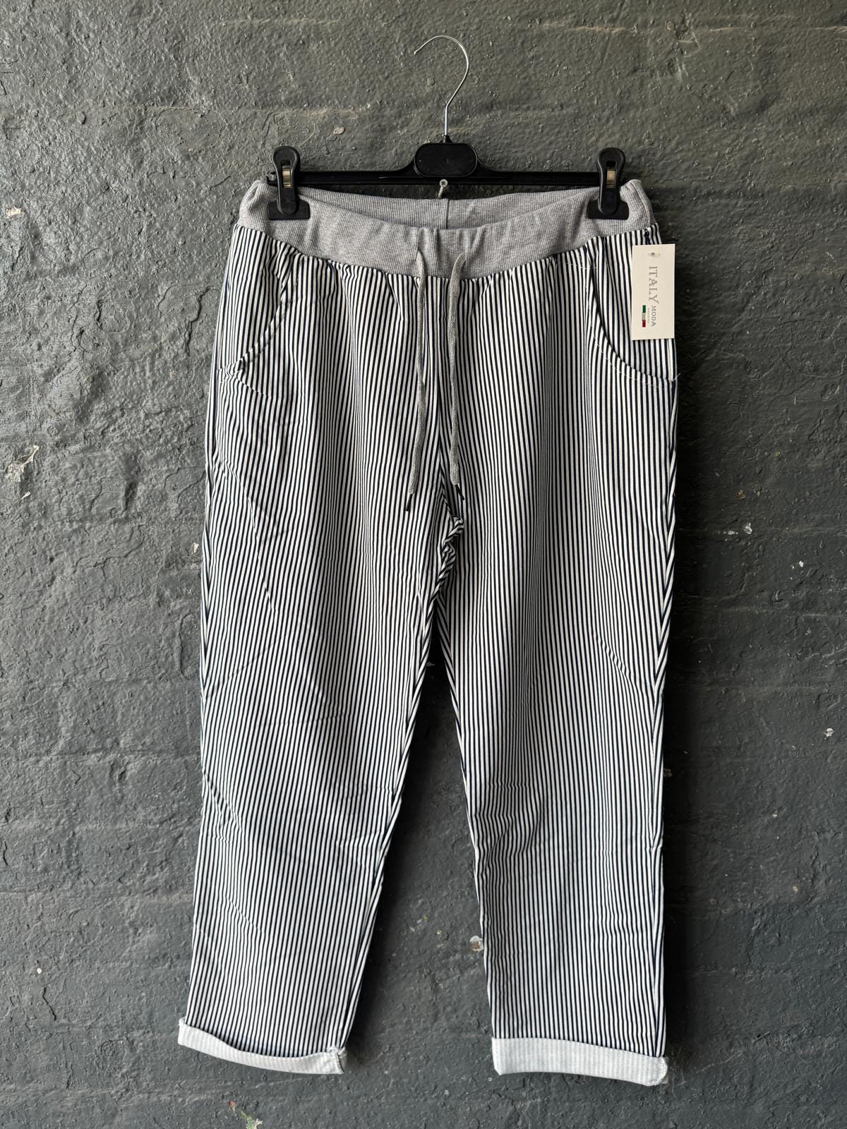 Stone jersey jogger pants - Made in Italy Stone jersey jogger pants - Made in Italy