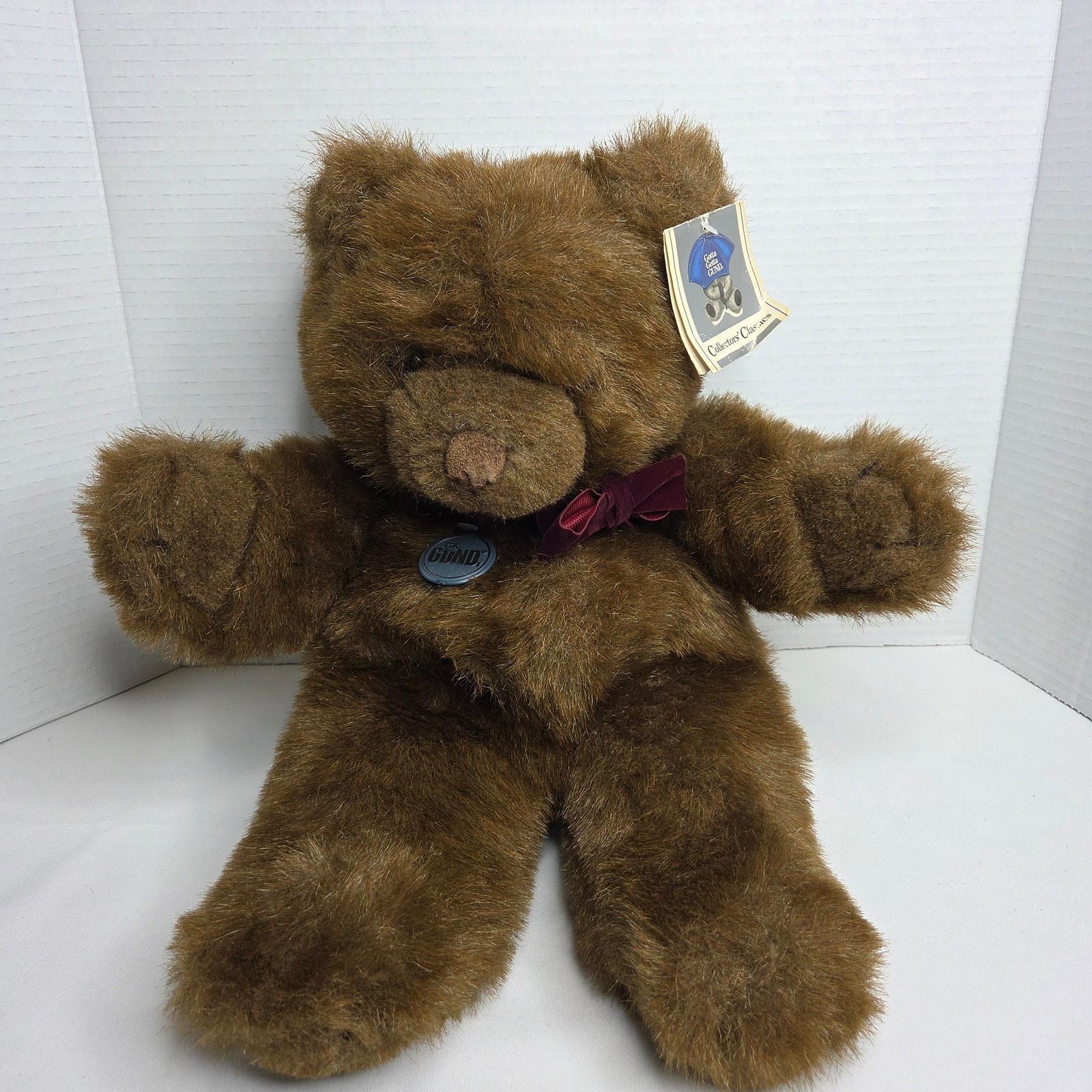 Gund Teddy Bear Vintage - Etsy