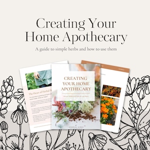 Creating Your Home Apothecary Ebook