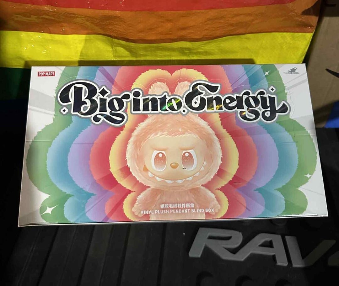 Pop Mart the Monsters Labubu Big Into Energy Plush Blind Box Set - Etsy