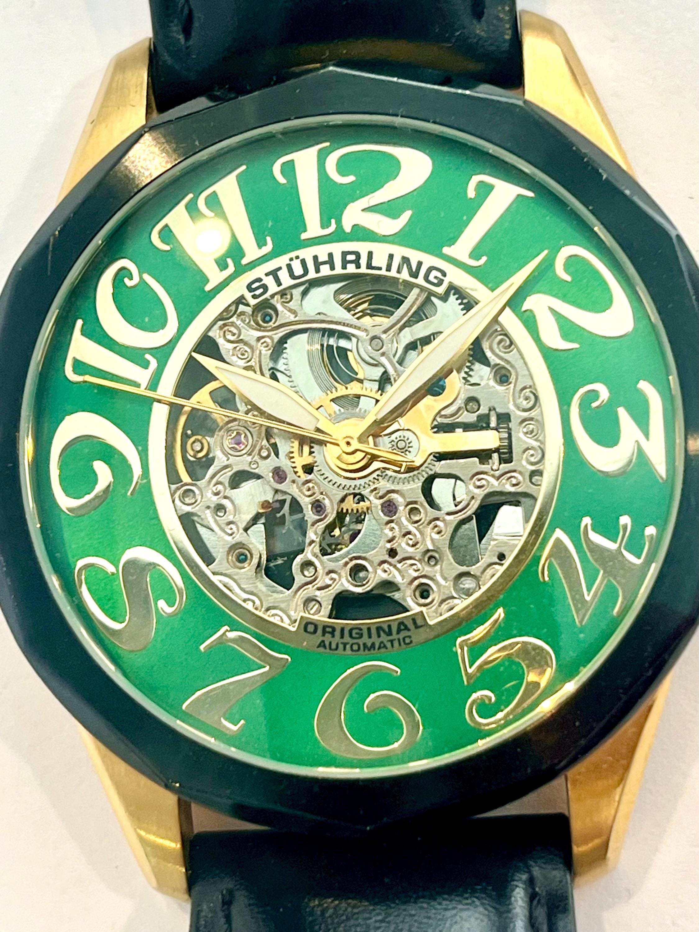 Vintage Stuhrling Original Cesario Automatic Watch ST 90089