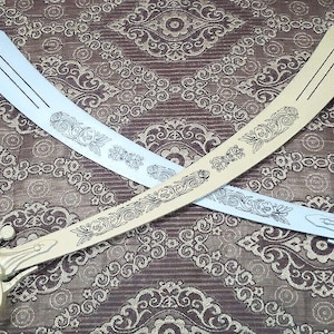 Belly dance装飾的な模様の曲刀 Belly Dance Sabre - Etsy