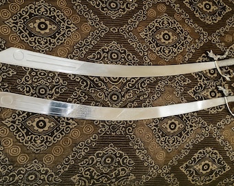 シミター トライバル ベリーダンス バラダイ ソード シルバーブレード