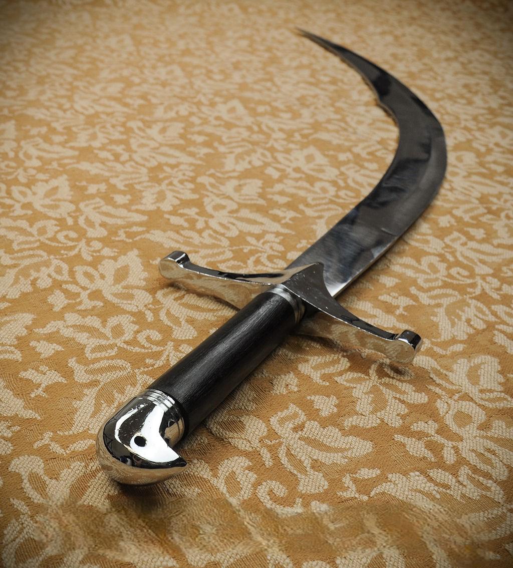 シミター トライバル ベリーダンス バラダイ ソード シルバーブレード