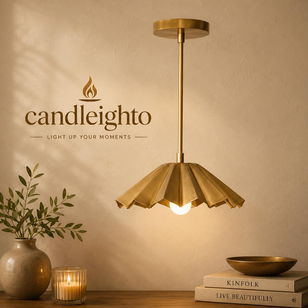 Elegant Luxury Hanging Lamp by Candleighto - Etsy