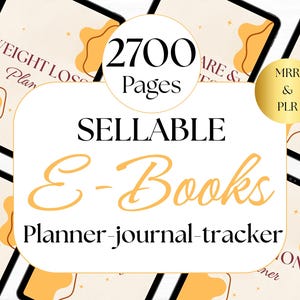 DFY Digital Product Bundle | Editable Planners, Journals & eBooks | Canva Templates | PLR + MRR for Passive Income and Resell Rights
