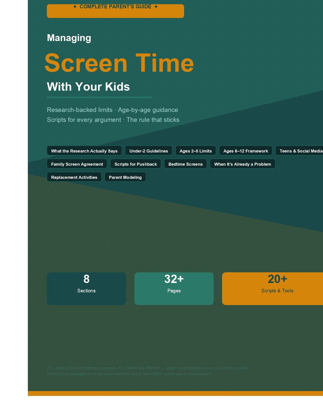Managing Kids Screen Time Guide | Age Limits, Family Agreement, Scripts ...