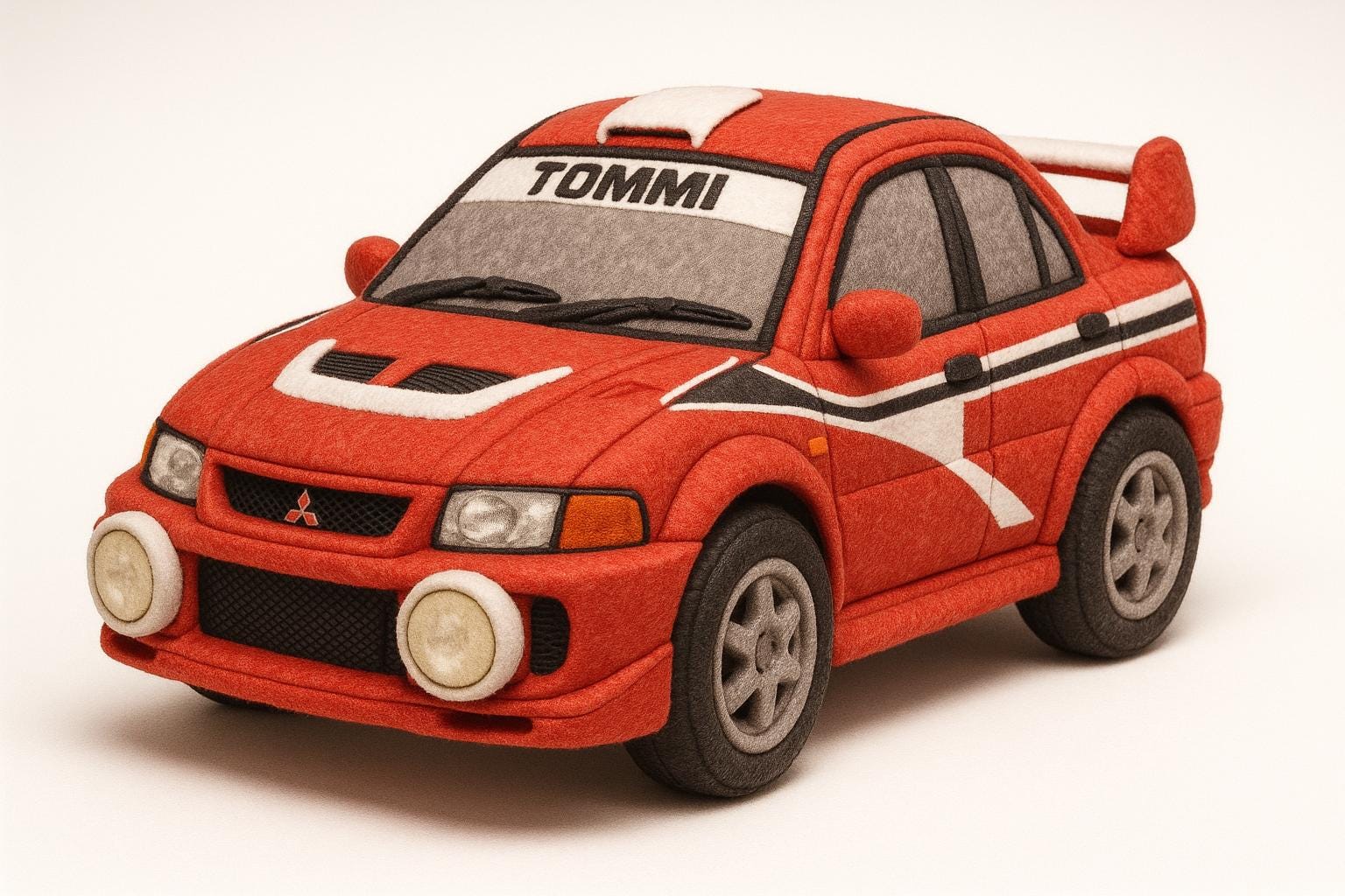 Mitsubishi TOMMI フルオプション　カーボデンシャシーボデイ未走行 Mitsubishi Evo VI TME Plush Car Poster – JDM Kids Room Art