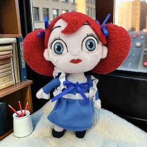 Poppy-pluche van 27 cm: poppy, op speeltijd geïnspireerde personagepop, horrorgame hoofdstuk 5