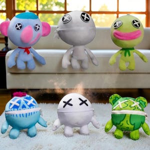 2-in-1 Poppy Playtime Wrongside Outimals-pluche, 25 cm lang – omkeerbaar knuffeldier