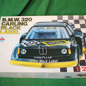 Kit de modelo de corrida ESCI BMW 320 CARLING Black Label vintage 1/24 #3005