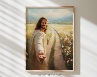 Tema para jóvenes SUD 2026: “Camina conmigo” – Moisés 6:34 (imprimible), folleto para carpeta SUD, póster del tema para jóvenes, arte mural digital para el aula.